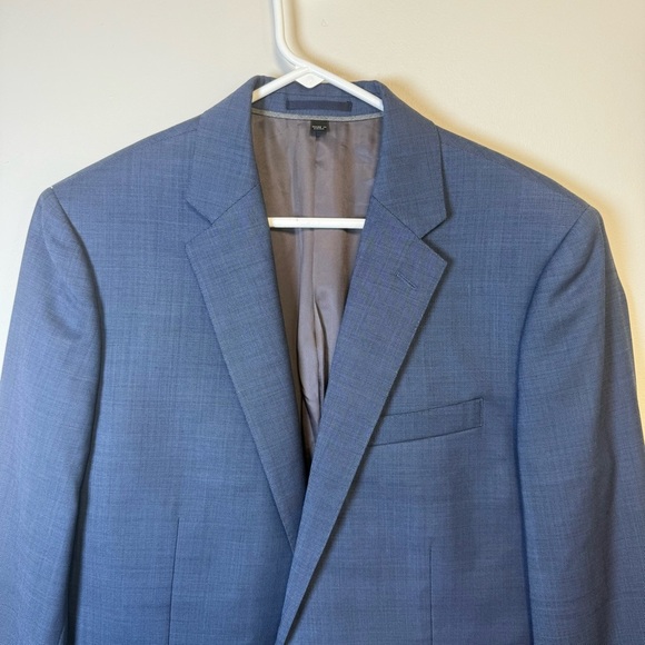 J.Crew Ludlow Tollegno 1900 Blue Italian Wool Suit Jacket Size 40R NWT - Picture 3 of 12
